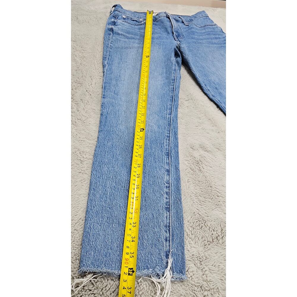 Madewell Jeans The Mid Rise Perfect Vintage Jean Knowland Wash Stretch Sz 26 New - Picture 3 of 12